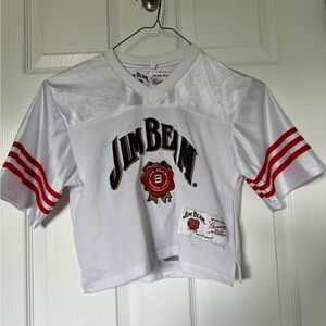 Jim beam crop jersey women’s size small
